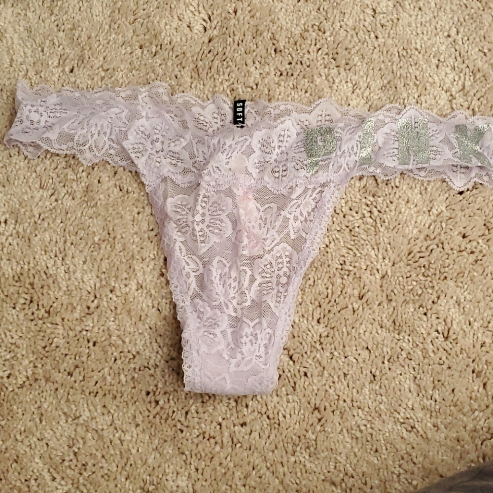 Pink thong